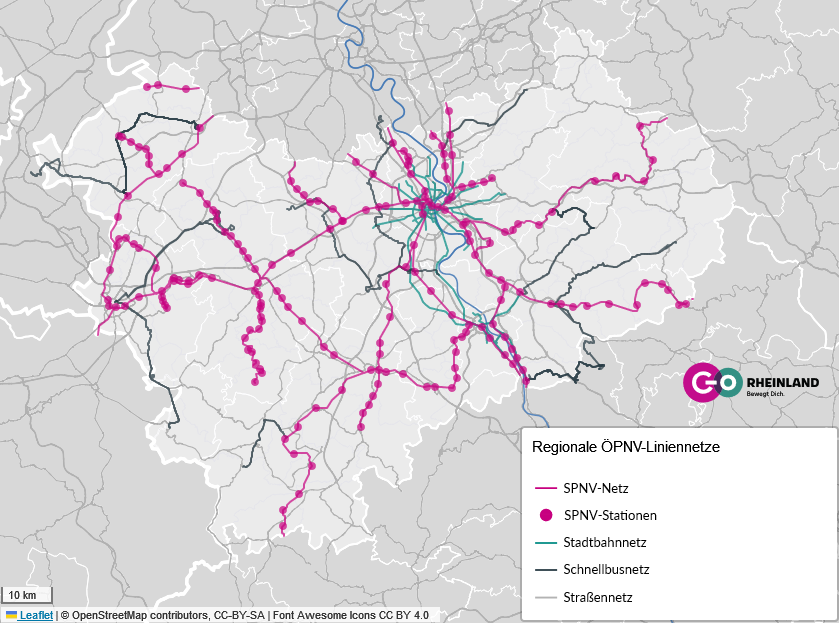 Regionale ÖPNV-Liniennetze (Grafik)