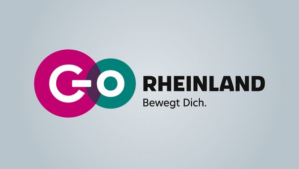 Go.Rheinland neues Logo - bewegt Dich