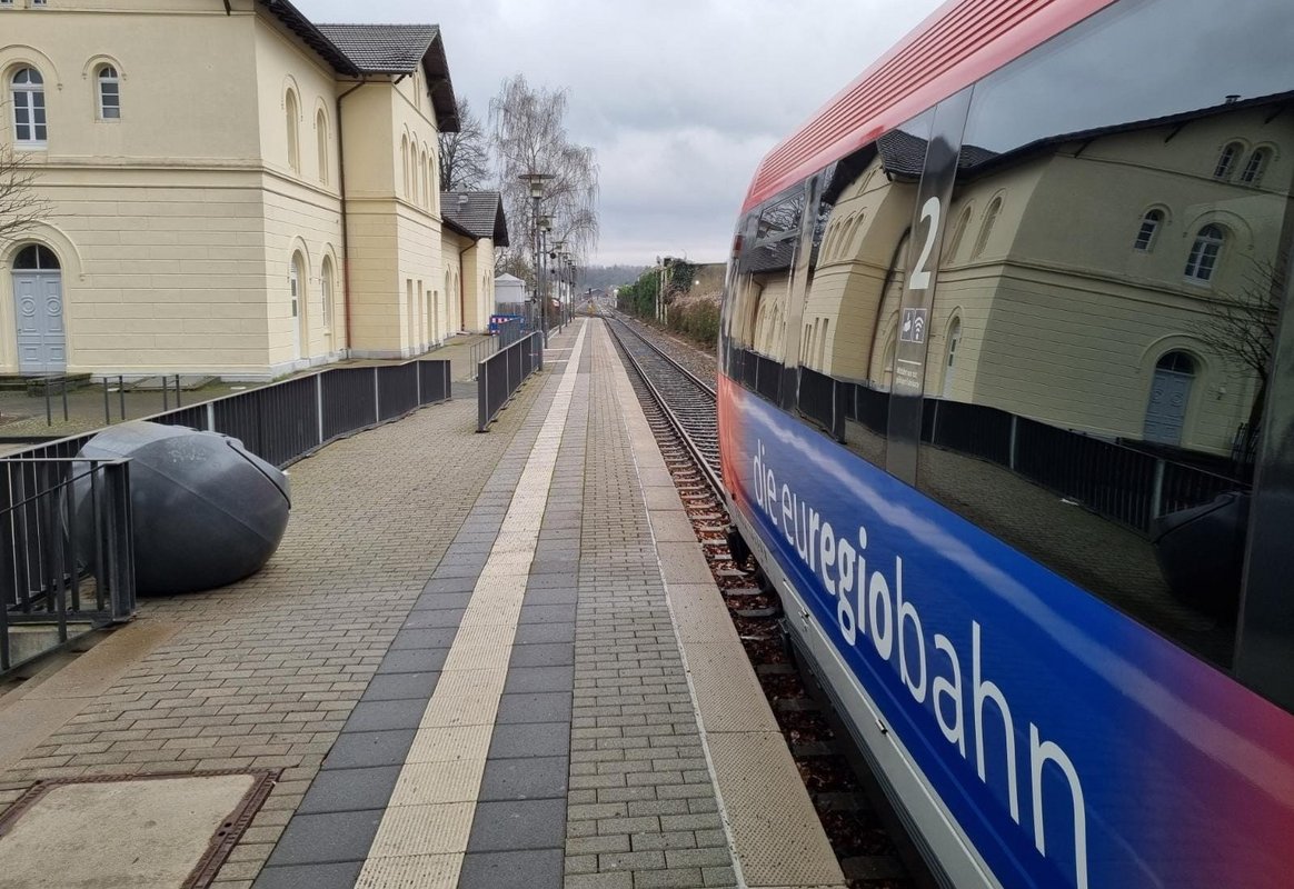 Die euregiobahn pendelt wieder zwischen Düren und dem Eschweiler Talbahnhof