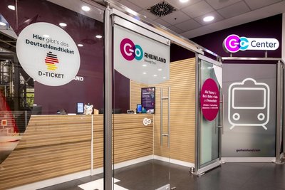 Das Bild zeigt ein go.Center (Symbolbild) (© go.Rheinland / Smilla Dankert)