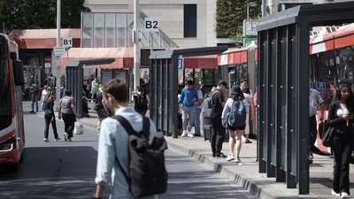 Blick auf den zentralen Busbahnhof Bonn (© Stadtwerke Bonn)