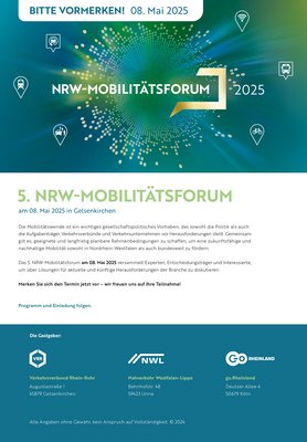 NRW-Mobilitätsforum 2025