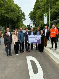 Fertigstellung des Rheinradweges in Niederdollendorf