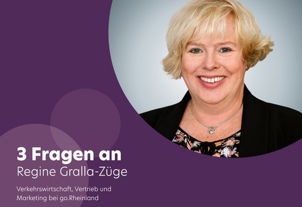 3 Fragen an: Regine Gralla-Züge